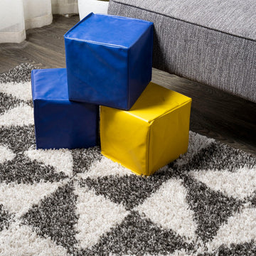 Alcudia Geometric Shag Area Rug